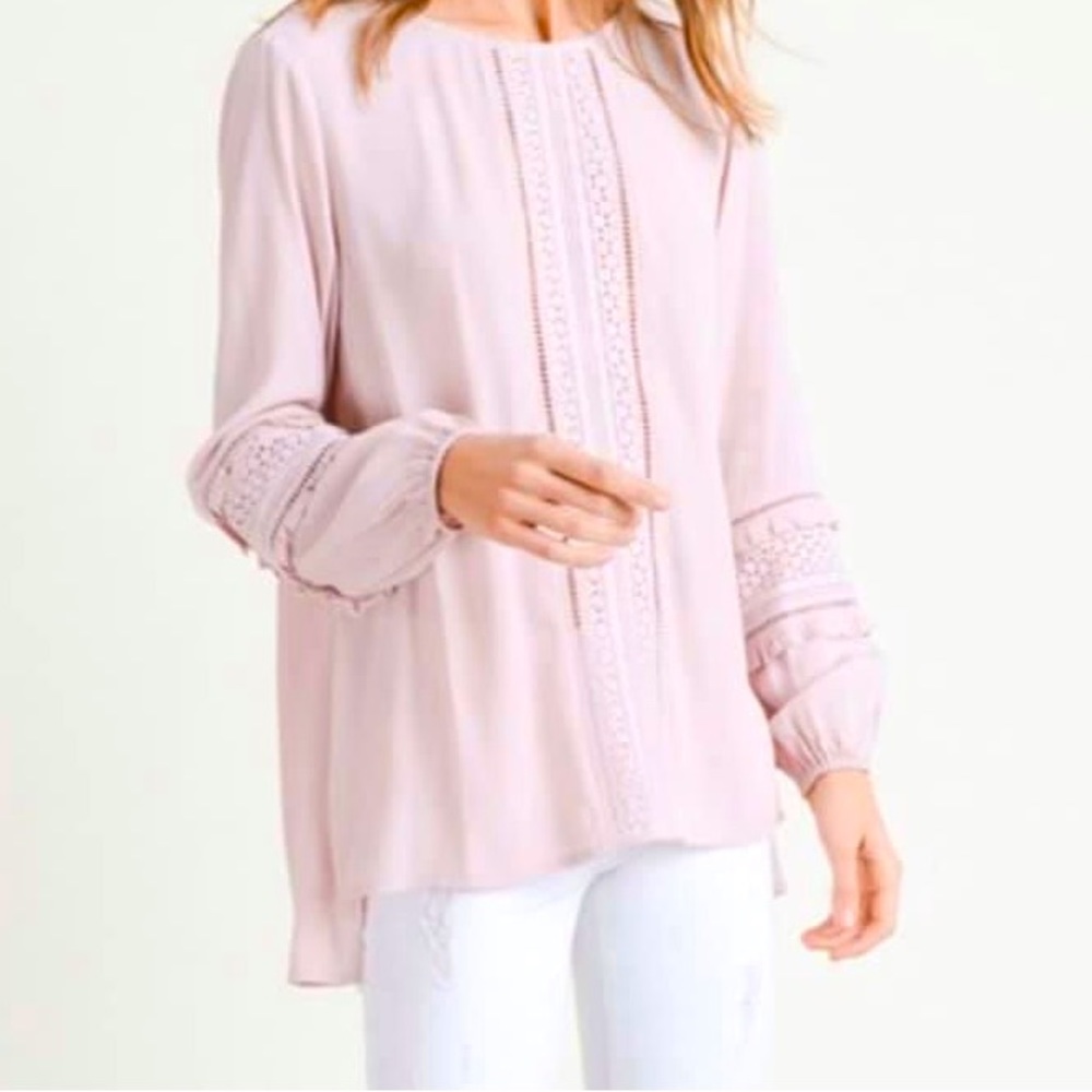 Mauve blouse